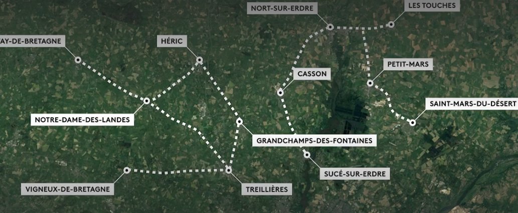 [REPORTAGE TV]

"Aux abords de Nantes, douze communes ont mis en place des réseau sécurisés pour se relier les unes aux autres. D’ici 2025, le territoire comptera 60 kilomètres de pistes cyclables sécurisées." 🚲👍

francetvinfo.fr/sante/environn…