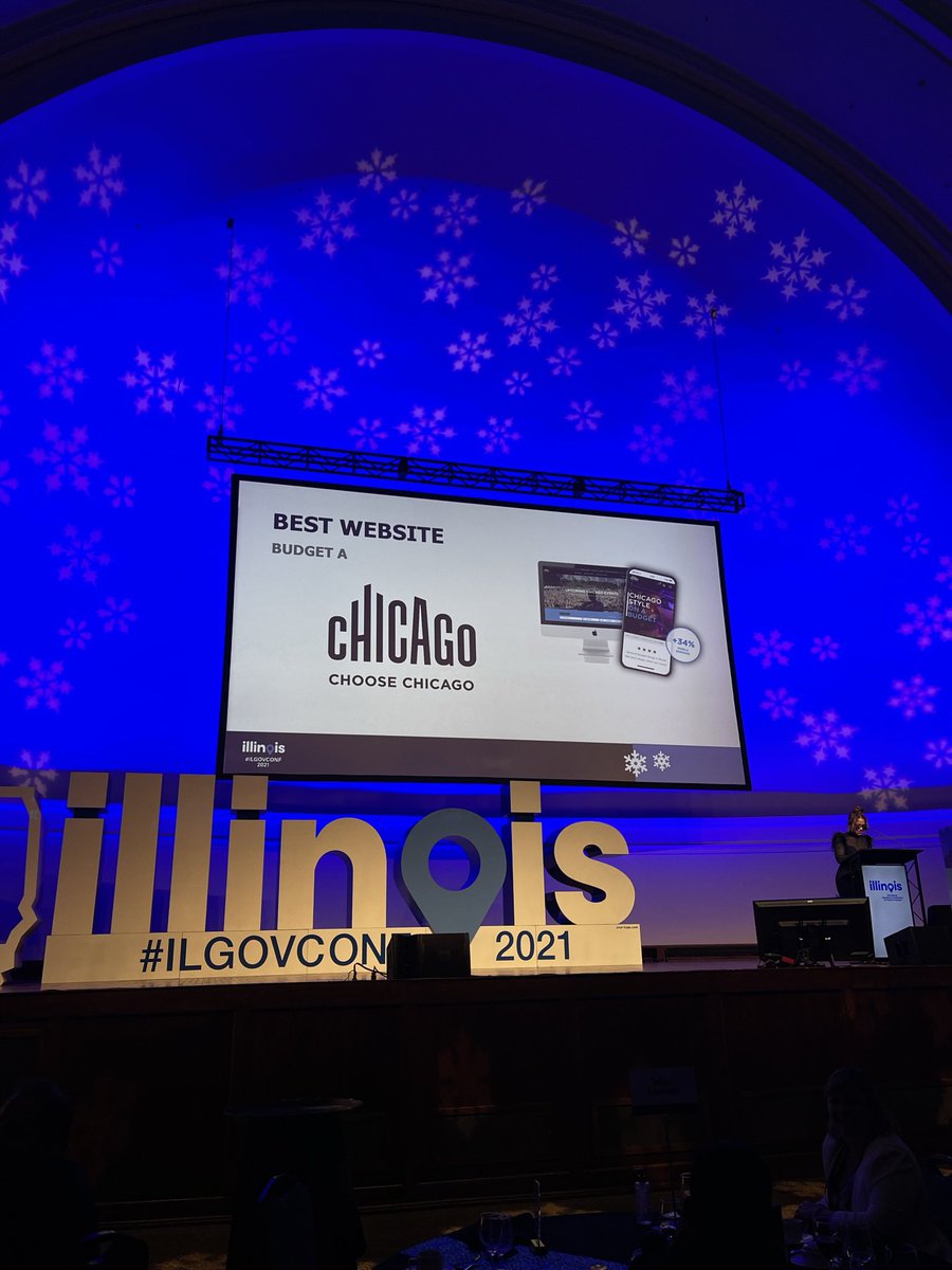 Proud of the <a href="/ChooseChicago/">Choose Chicago</a> team for winning best website at the <a href="/ilgovconf/">ILGovConf on Tourism</a>! 🏆 #ilgovconf21