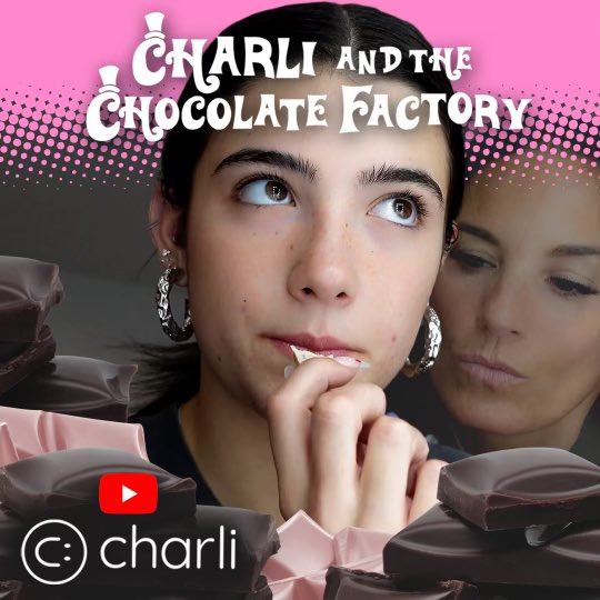 charlidamelio's tweet photo. new youtube video out now🍫 https://t.co/PBaG92HjTz https://t.co/6iE7nXFrJC