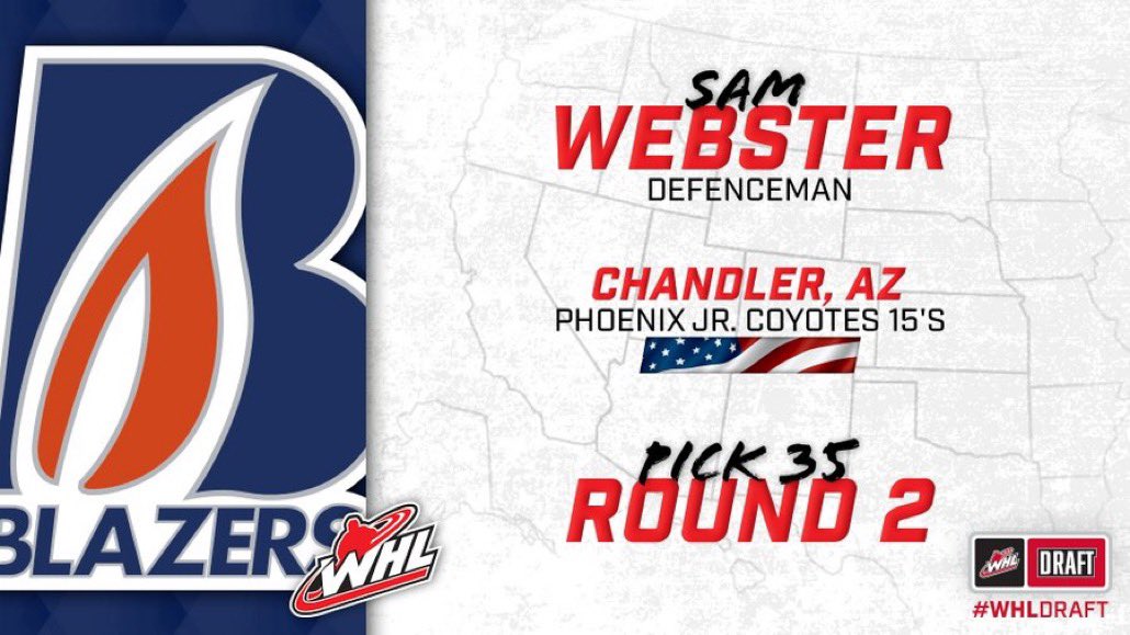 blazerhockey's tweet photo. Welcome Sam!🔥🔥 https://t.co/8Qzm5koVmf