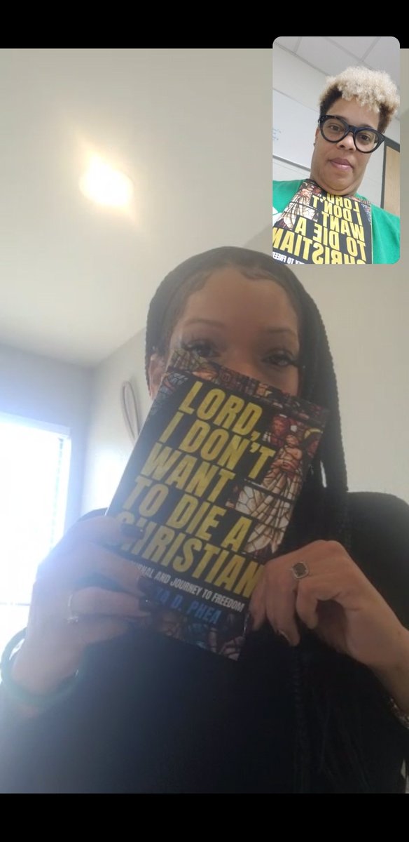 ChandrikaPhea's tweet photo. When your little sister, @chrystaldanielle, is excited to read and proud of you!
Lord, I Don't Want to Die a Christian...
https://t.co/D7BLCk6jrf
@wbrandpub
#wbrandpub #SpiritualLiteracymonth #ChristianLiberationTheology
#BlackAuthorsOfInstagram
#BlackAuthors https://t.co/G4boMQzf41