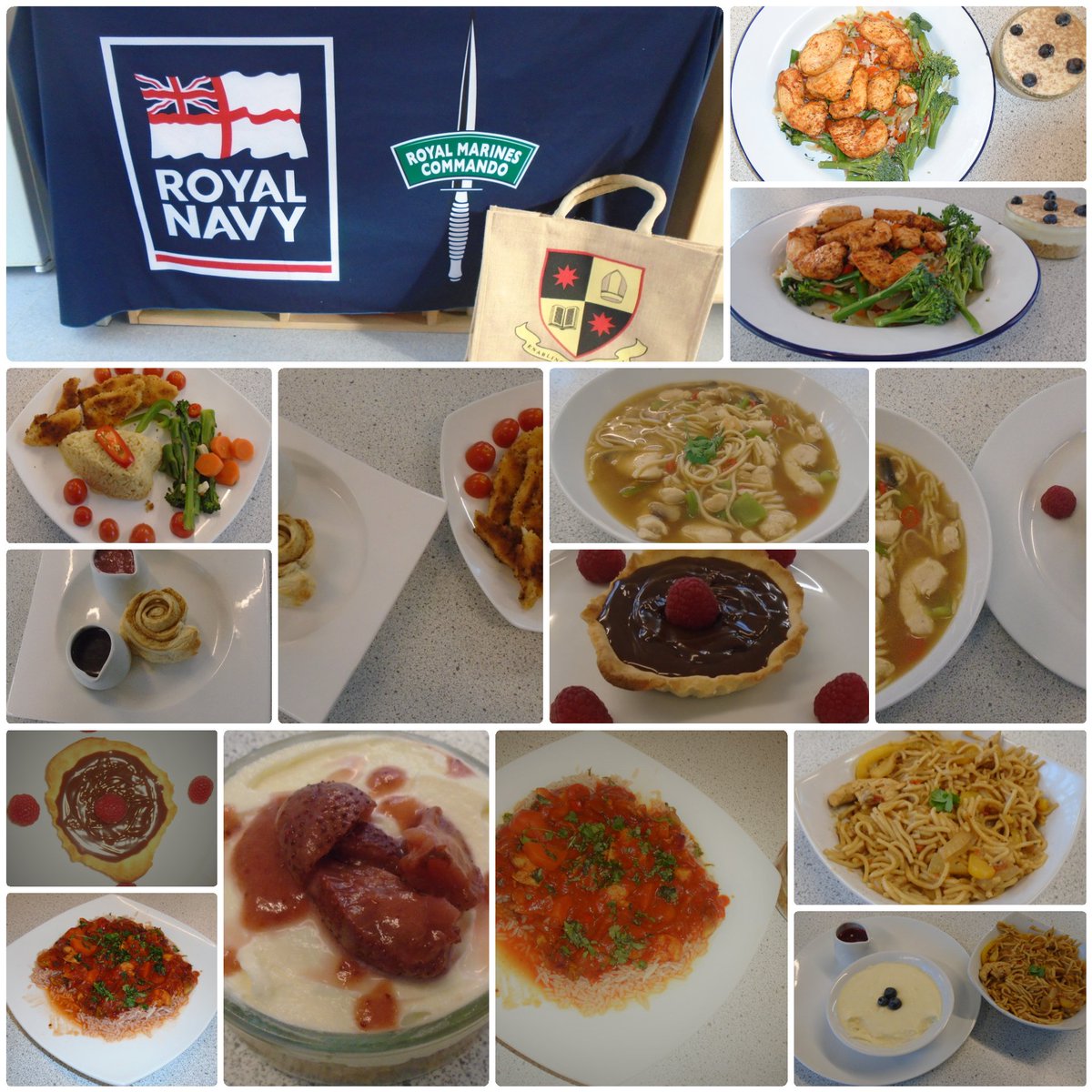 Thanks again to colleagues <a href="/RNLogsjobs/">Royal Navy Logistics</a> for visiting <a href="/BDBSchool/">Bishop David Brown </a> today &amp; inspiring our students. Preparing a range of delicious 2 couse meals for your Ready Steady Cook challenge under 90 minutes was brilliant. #ProudOfBDB <a href="/welovewoking/">We Love Woking</a>