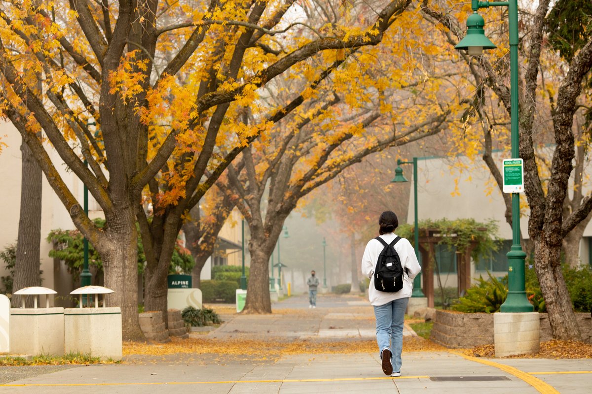 sacstate's tweet photo. Misty mornings. βοΈπ
πΈ Andrea Price
#FallingForSacState https://t.co/FRdvUiAdvW
