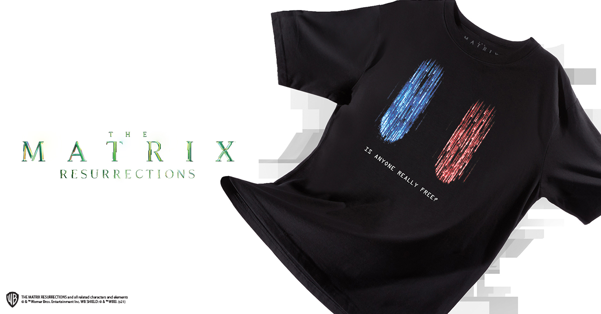 ZavviDE's tweet photo. Die The Matrix Resurrections Kollektion ist hier, exklusiv und offiziell lizenziert 💊 #matrix #matrixresurrections #zavvi 

➡️ https://t.co/K9DDwYZidE https://t.co/6pQi1JaitQ