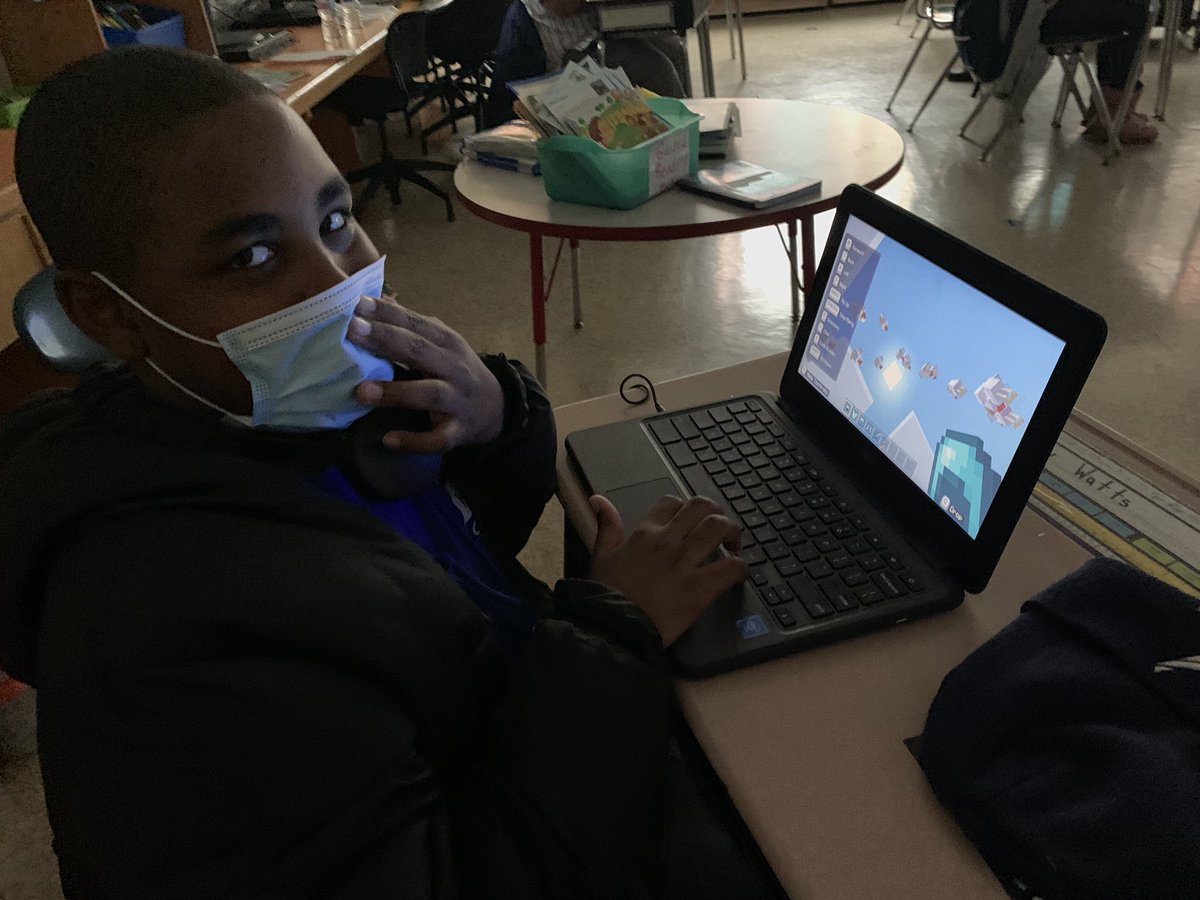 PS175Harlem's tweet image. If you can spawn 1 chicken, why not 1,000? These 5th graders are using the @MSMakeCode platform to upend @PlayCraftLearn as we crack open our virtual worlds. Every week is #csedweek2021. @CSEdWeek @csta_nyc @CSforAllNYC @DOEChancellor @learningdrive @NYCSchools @District5NYC