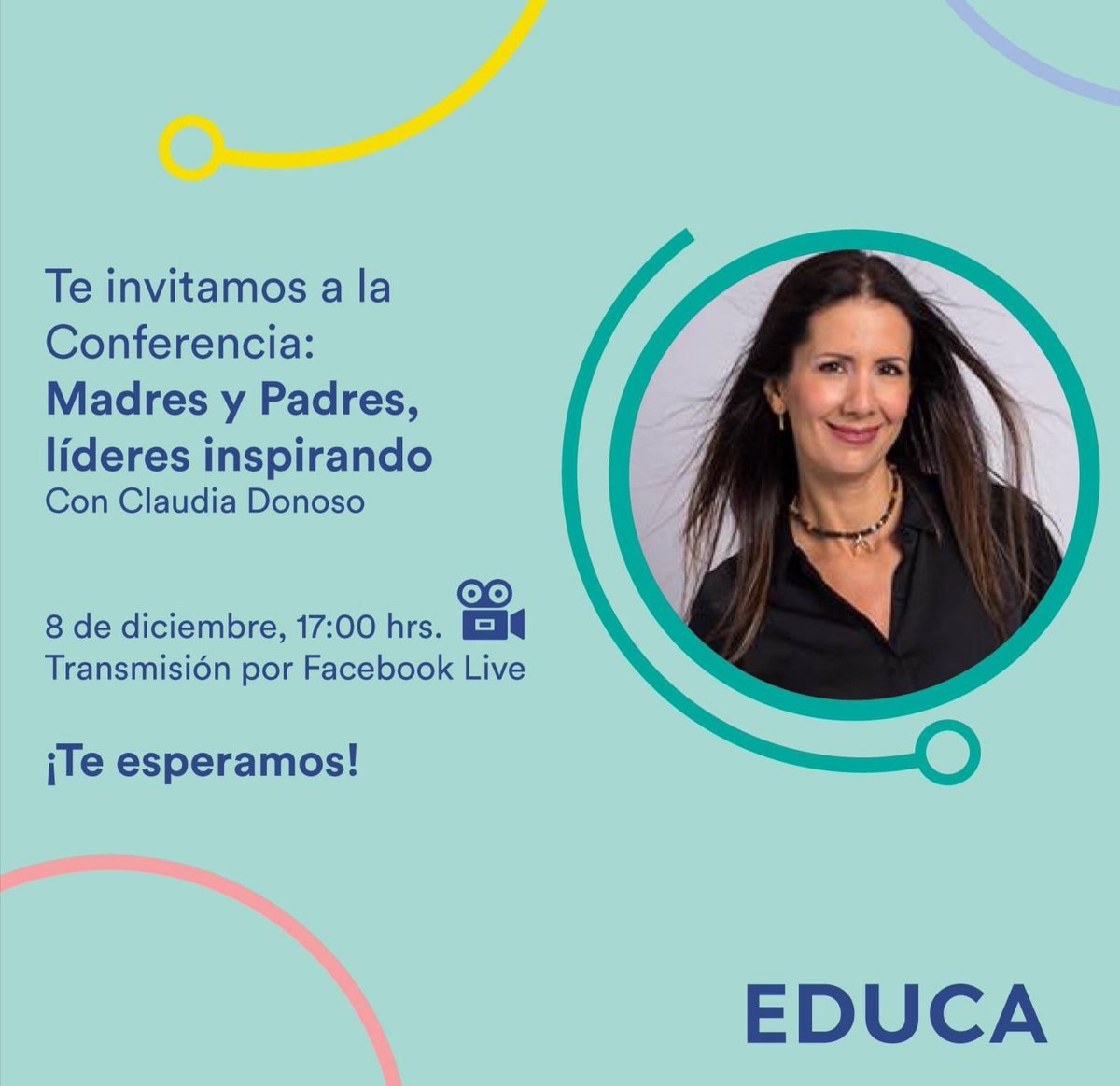 NancyPamela1's tweet photo. Acompáñanos hoy a las 5pm en FB Live #EDUCA https://t.co/tsvoD2CNTk