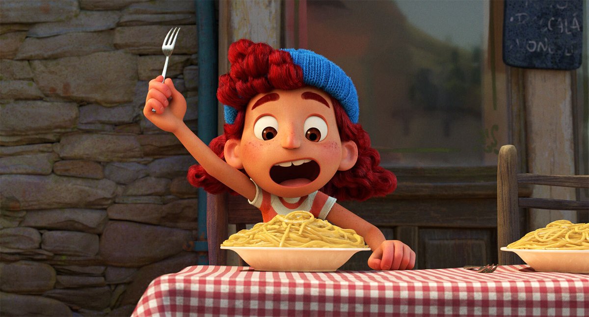 Today calls for an extra helping of pasta! Congratulations to #PixarLuca on winning The Family Movie of 2021 at the #PeoplesChoiceAwards.