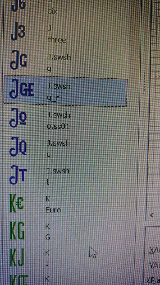 jennie_z's tweet image. Other clues that they just used an auto-kerning script on literally every glyph combination regardless of the usefulness said pair
#fontnerd