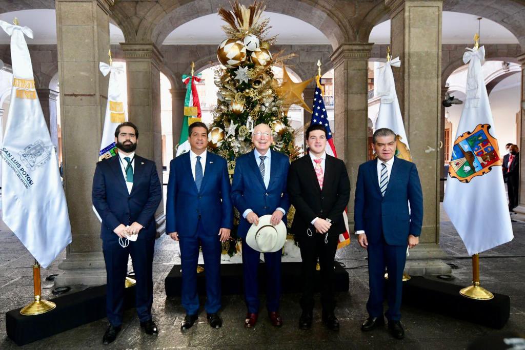 En #Monterrey, llevamos a cabo el primer encuentro entre los gobernadores del noreste y la Embajada de Estados Unidos en México <a href="/USEmbassyMEX/">Embajada EU en Mex</a> 🇲🇽🇺🇸.