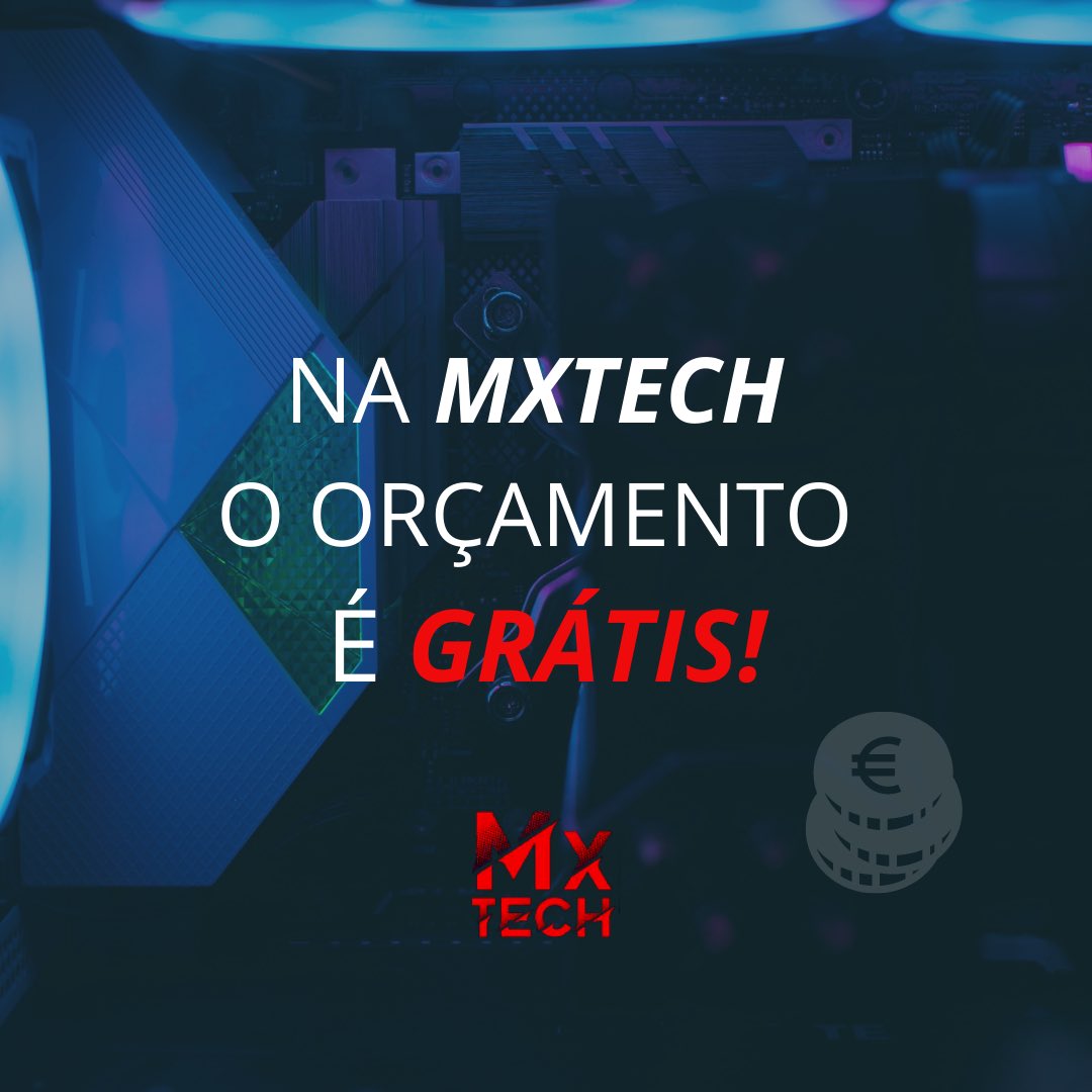 mxtechcomputers's tweet photo. Aqui não pagas pelo orçamento da tua futura máquina ou do teu futuro setup, é completamente gratuito!

Não perca tempo e pede já o teu! https://t.co/sm5TMxiTAf