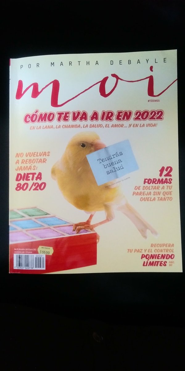 magda0509's tweet photo. @marthadebayle @revistamoi
Ya me llego 😁
#MoiInvierno https://t.co/7wKQHtA9SE