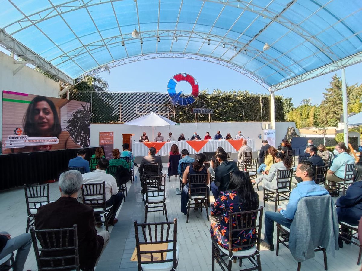 VOMNoticias's tweet photo. PRESENTAN CREATIVIKA ✔️

CANACINTRA Morelos, llevó a cabo la presentación de la Red Nacional de Nodos de Innovación CREATIVIKA, un trabajo de colaboración con la Academia de Ciencias de Morelos, (1/2) https://t.co/rfAjqw57j5
