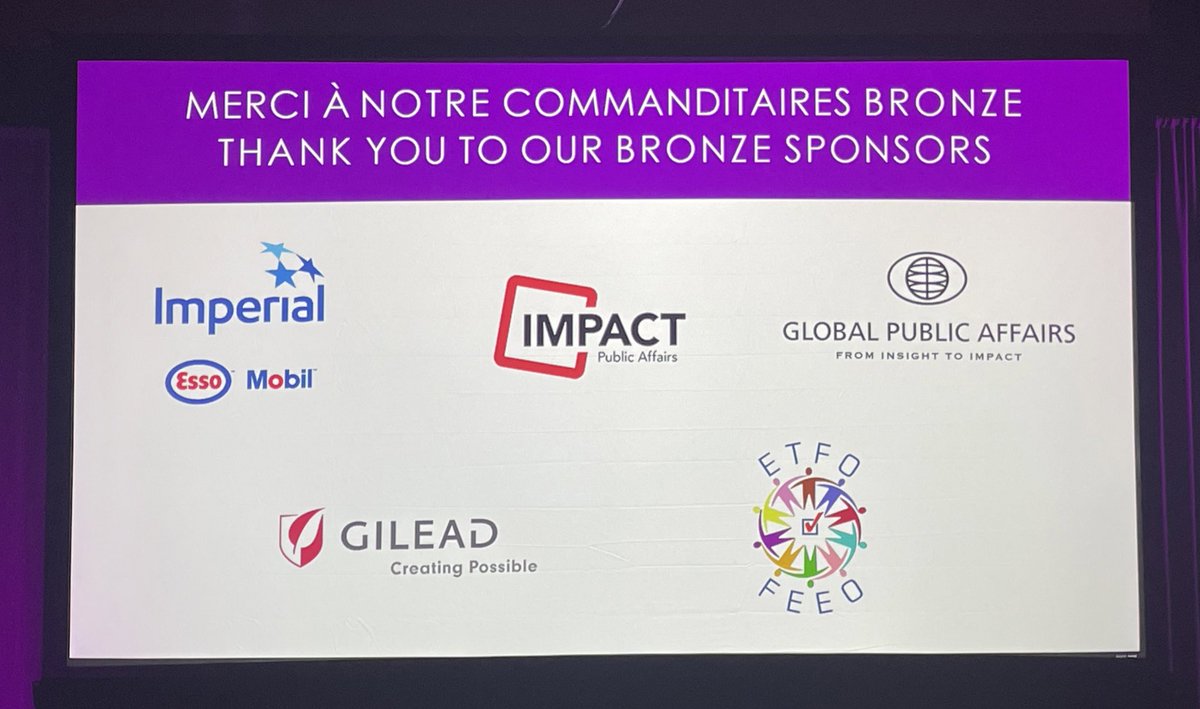 Global was proud to sponsor <a href="/EqualVoiceCA/">Equal Voice</a>’s 100 year gala yesterday celebrating the election of the first female Member of Parliament!