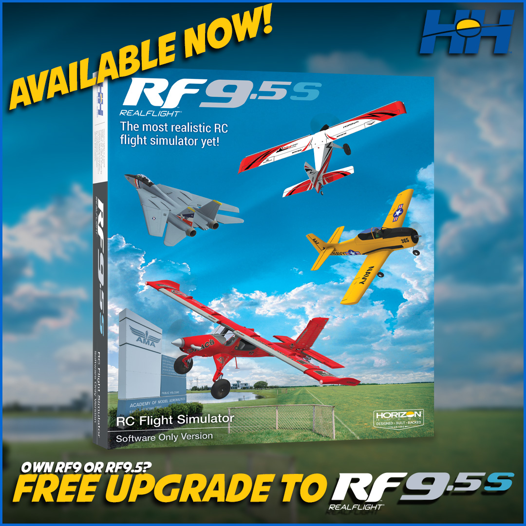 Horizon_Hobby's tweet image. @RealFlightRCSim 9.5S adds more features to the #1 RC flight simulator in the world, including new aircraft, AMA Flying Site 4, and the benefits of being delivered exclusively via Steam!!
horizonhobby.cc/RealFlight95s
#horizonhobby #realflight #RCFlightSimulator