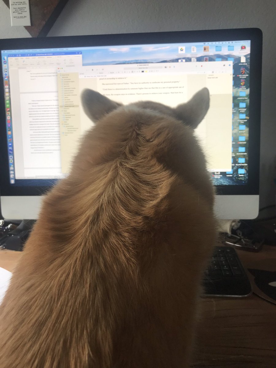 JamesLEtoile's tweet photo. Emmaโs contributing to this chapter. Sheโs rooting for the #underdog
#corgisoftwitter #writersanddogs #amwriting #WritingCommunity #writetip https://t.co/P5v2Srrz9J