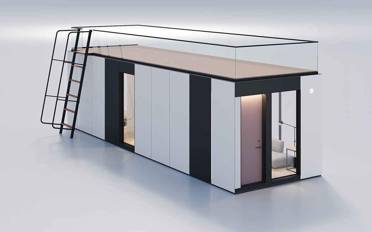 Production Models are finally here! This is Solo, our 480 SQFt Integrated Smart House. Swipe to see the 🔥🔥🔥 Roof Deck options!

Production timeline drops this month! Stay tuned!

#smarthome #happiness #prefab #space #roombus #ai #modular #construction #backyardhome #adu