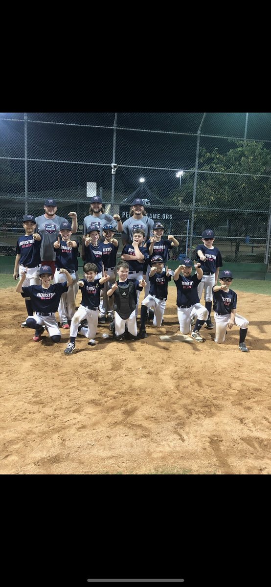 HoustonBlast's tweet photo. Solid finish on our first year as organization in 2021! Come on out to a tryout if your interested in becoming apart of the Houston Blast organization! https://t.co/Kv7aZHWh9M