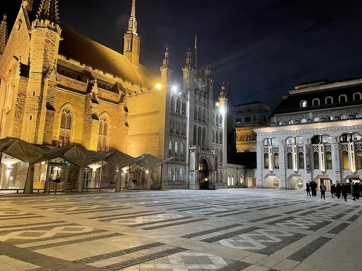 Black tie dos feel like an unusual event these days so looking forward to celebrating tonight’s Social Enterprise Awards with <a href="/CorpsSecurity/">Corps Security</a> at the beautiful Guildhall. #SocEntAwards21
