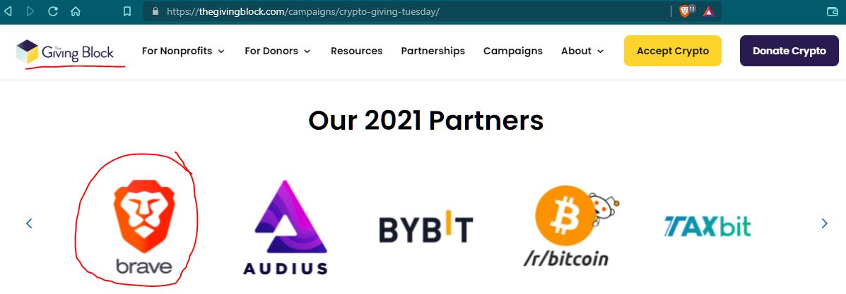webbieguy's tweet photo. Did you know @Brave, a startup, is actually a partner with The Giving Block donating for good causes? @BrendanEich Sir you make us proud for investing in $BAT
@TheGivingBlock
@brave
@lukemulks
#deletechrome
#cryptotwitter https://t.co/fkUWako4rO