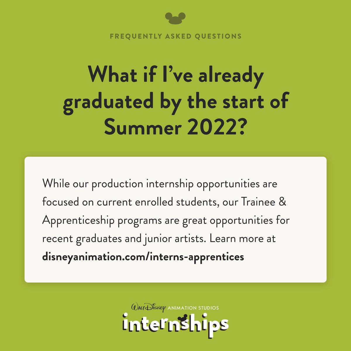 Disney Animation Careers tweet media