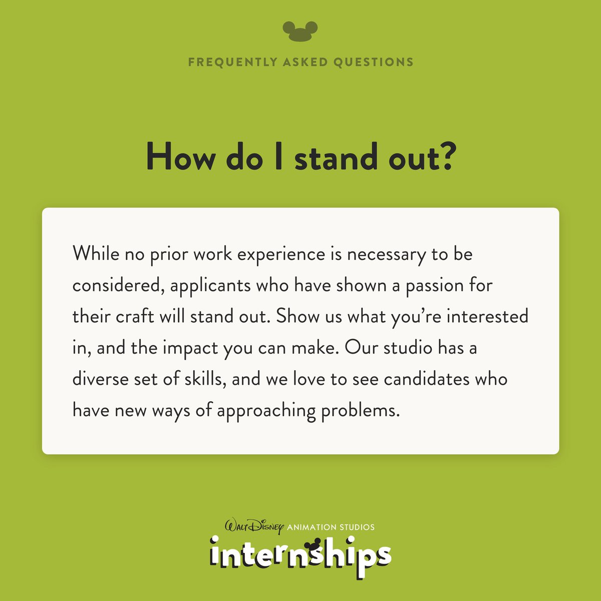 Disney Animation Careers tweet media