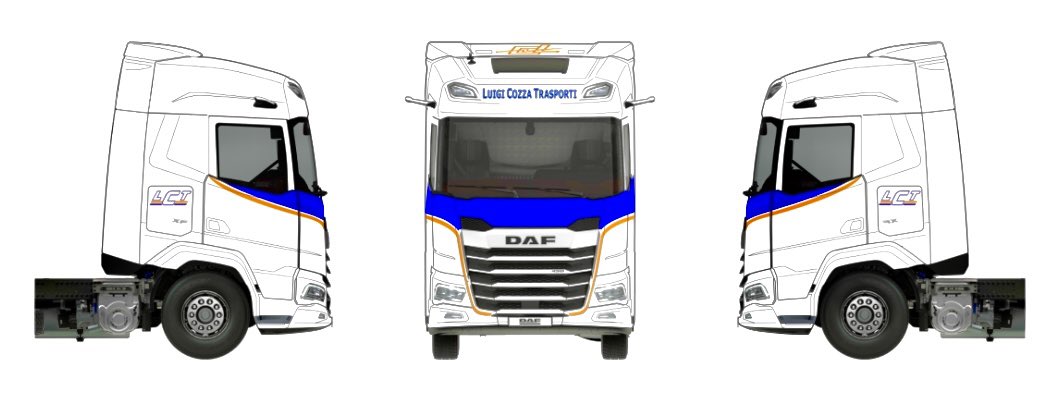 LctSpa's tweet photo. LCT SpA per garantire il massimo confort per i nostri driver acquista 40 nuovi DAF XG 480, grazie alla partnership con OVER srl. https://t.co/d3ZoWkKPsx