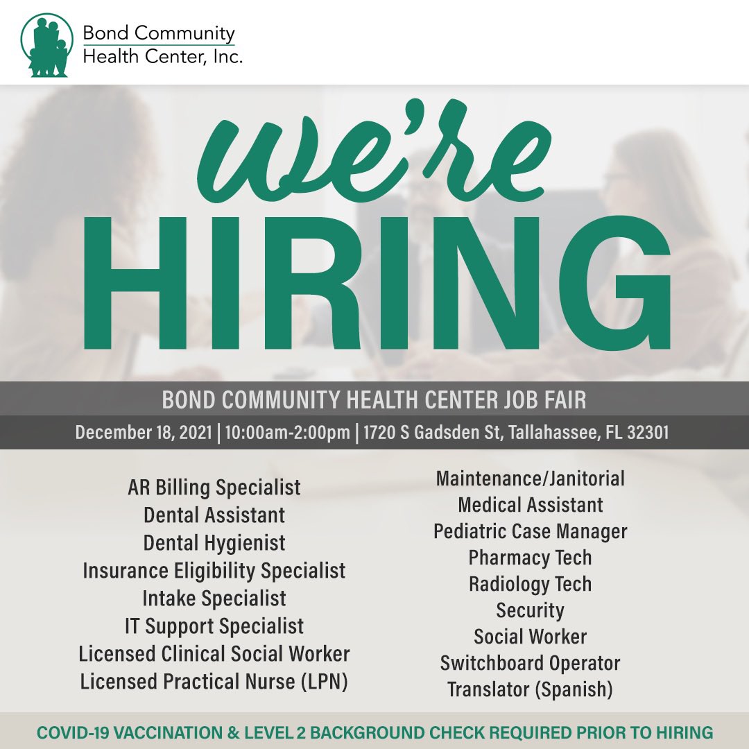 Bond Comm Health Center, Inc. tweet media