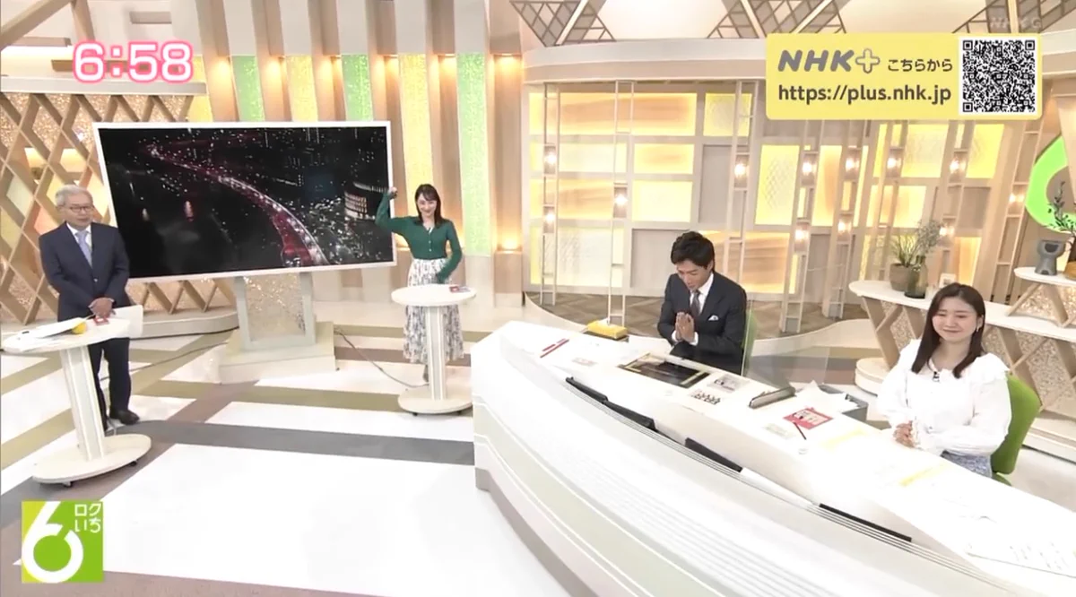 なかやまきんに君の「パワー！」で男性アナが笑ったけど？女性キャスターも「パワー！」していたwww