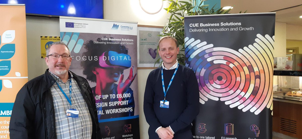 Great ‘Meeting the Neighbours’ <a href="/CovUniTechPark/">CovUniTechPark</a> today - talking all things Digital with some great local businesses and innovators. #FocusDigitalERDF #businesssupport #innovation #WestMidlands