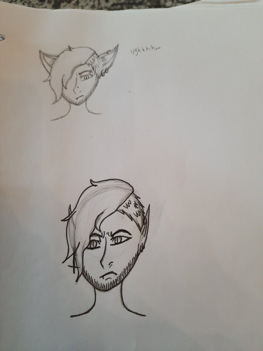 angelbxrn's tweet photo. have some shitty di doodles i did during php
top is omegaverse beast di, bottom is regular di
i don't like them, but have them anyways https://t.co/CUvApPaqKU