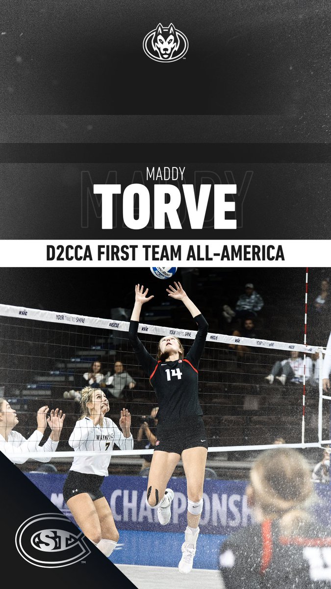 SCSUHuskies_VB's tweet photo. NEWS: Torve, Foley garner D2CCA All-America honors

📰: https://t.co/jqu2tZnLr2

#unleashSCSU #NSICVB #SCSUHuskies https://t.co/xhjoGoNRB6