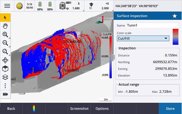 #realitycapture for live surface comparison such as #shotcrete from <a href="/TrimbleNews/">Trimble Geospatial</a> and <a href="/KORECGroup/">KOREC Group</a> a proven solution 👌🏻 #tunnelling #surveying #construction  youtu.be/eCSP4n_a-M0