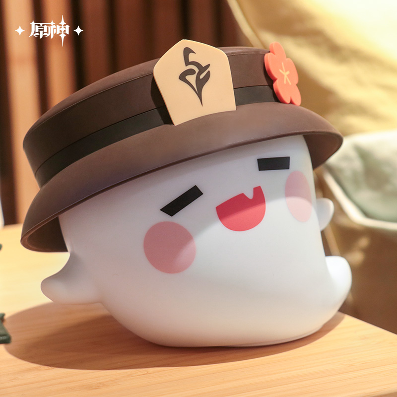 AeEntropy's tweet photo. Small update to the Genshin Tmall this morning. Boo-tau further ascends to mascot status with a new silicon nightlight and a plush floor rug that is available in 60cm² and 80cm². https://t.co/c29ONoYGZA
