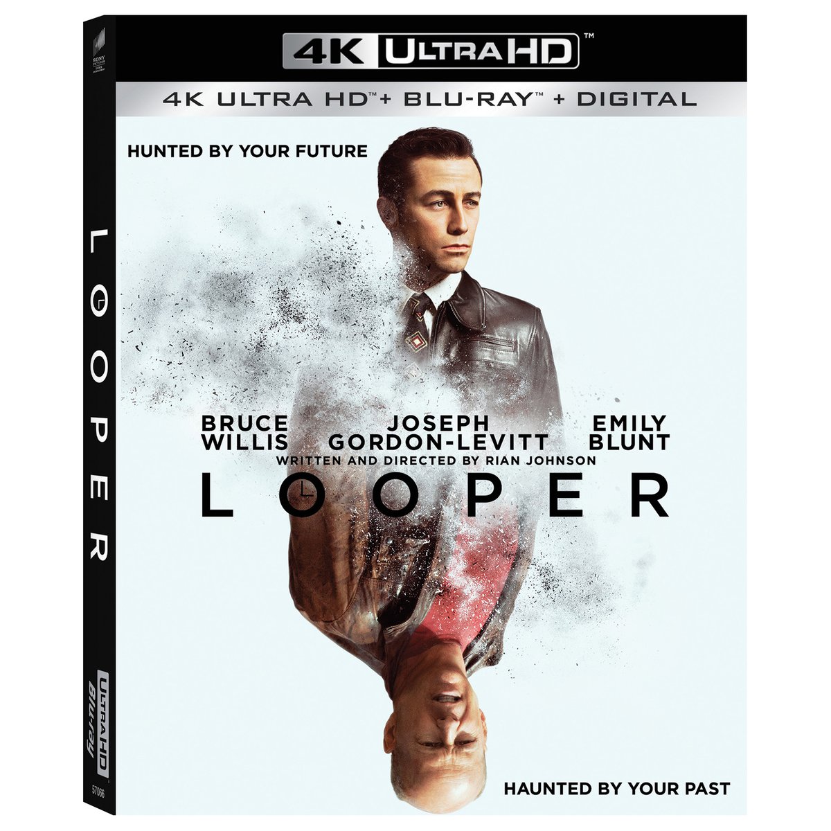 LooperMovie's tweet photo. Face the future. ⏳ Pre-order #LooperMovie on 4K Ultra HD now: https://t.co/oxyCoUFhSM https://t.co/q6DhNsVCS8