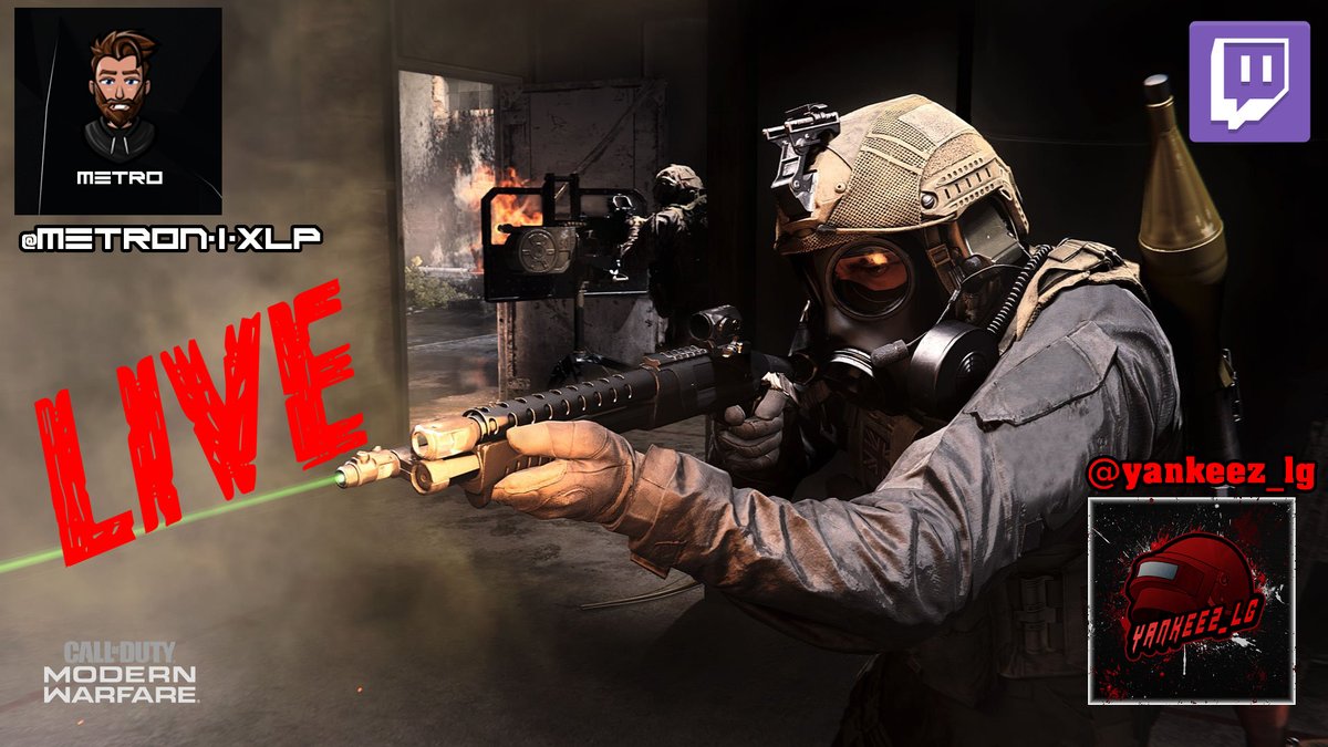 Austmania's tweet photo. Hey Austmaniacs,
heute Abend gibt es auf #twitch #callofdutymodernwarfare bei #yankeez_lg und #metronixlp. Ein Gamewechsel nicht ausgeschlossen.
Start ist ca. 19:45-20:00 Uhr, also lehnt euch zurück und gönnt euch!
https://t.co/OAoQjwtfgi https://t.co/s53V7bHmj8