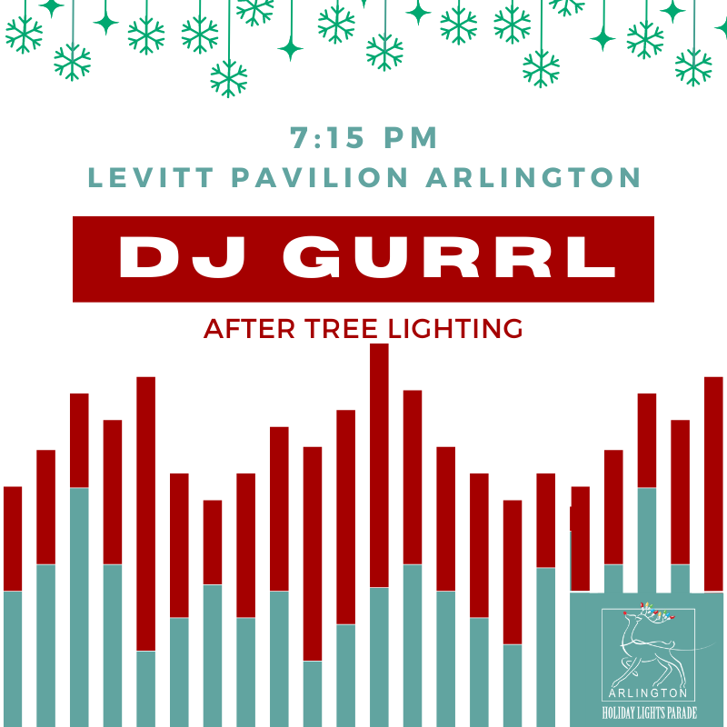 LightsParade's tweet photo. Following the Parade and Tree Lighting, enjoy Music by @djgurrl  at @LevittArlington  and bring your camera for Pictures with Santa!

#Ahlp2021 #holidays #Arlington #music https://t.co/SONX1fshfR