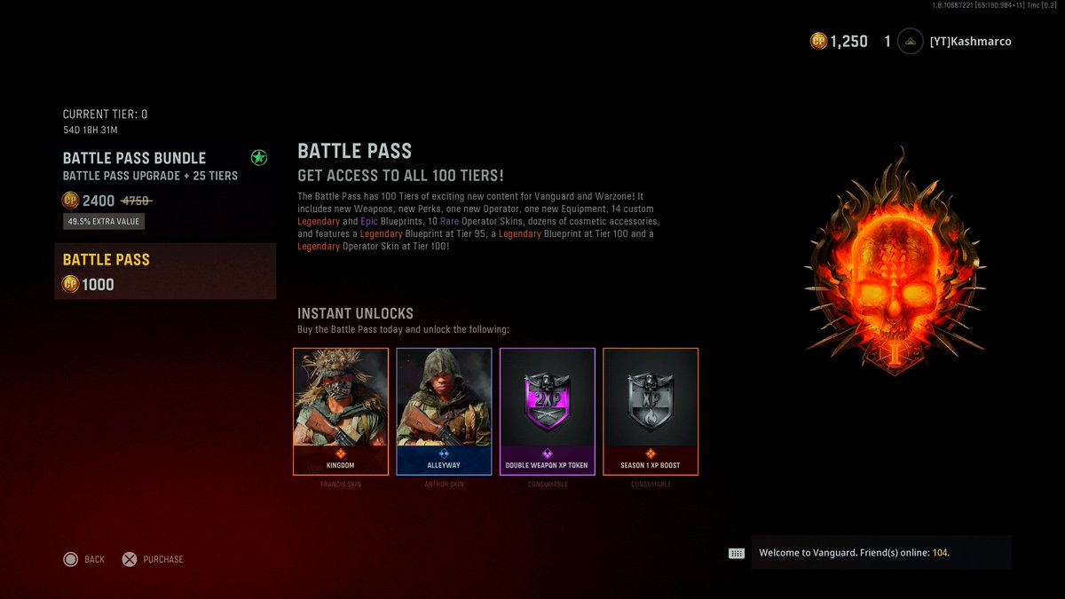 KashMarco's tweet photo. VANGUARD/WARZONE SEASON 1 BATTLE PASS GIVEAWAY🔥🚨 Im going to be buying someone the battle pass that wins the spin the wheel. Like and Retweet this post to enter the Spin the Wheel(Must Be Followin) Have post notifications on🔔GIVEAWAY ENDS IN 48HRS! Good Luck!💪 https://t.co/cgtKHtfZyj