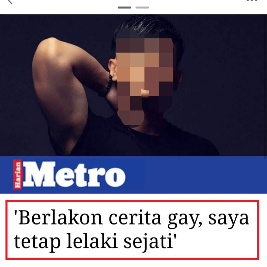 myhadithtime's tweet photo. Jangan Normalisasikan Amalan Songsang
=====
1. Satu kebimbangan apabila perbuatan terkutuk yang dilarang oleh Allah dijadikan lakonan. Menurut Harian Metro, “siri yang bakal ditayangkan pada 5 Disember ini (boleh didapati) di aplikasi temu janji gay dan penstriman video.”

THREAD https://t.co/iqOvZQXErw