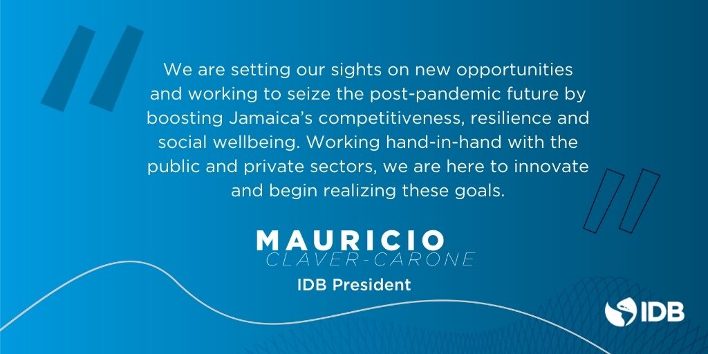 President Claver-Carone, CSO @JessicaLBedoya &amp; VP Martínez have arrived in #...