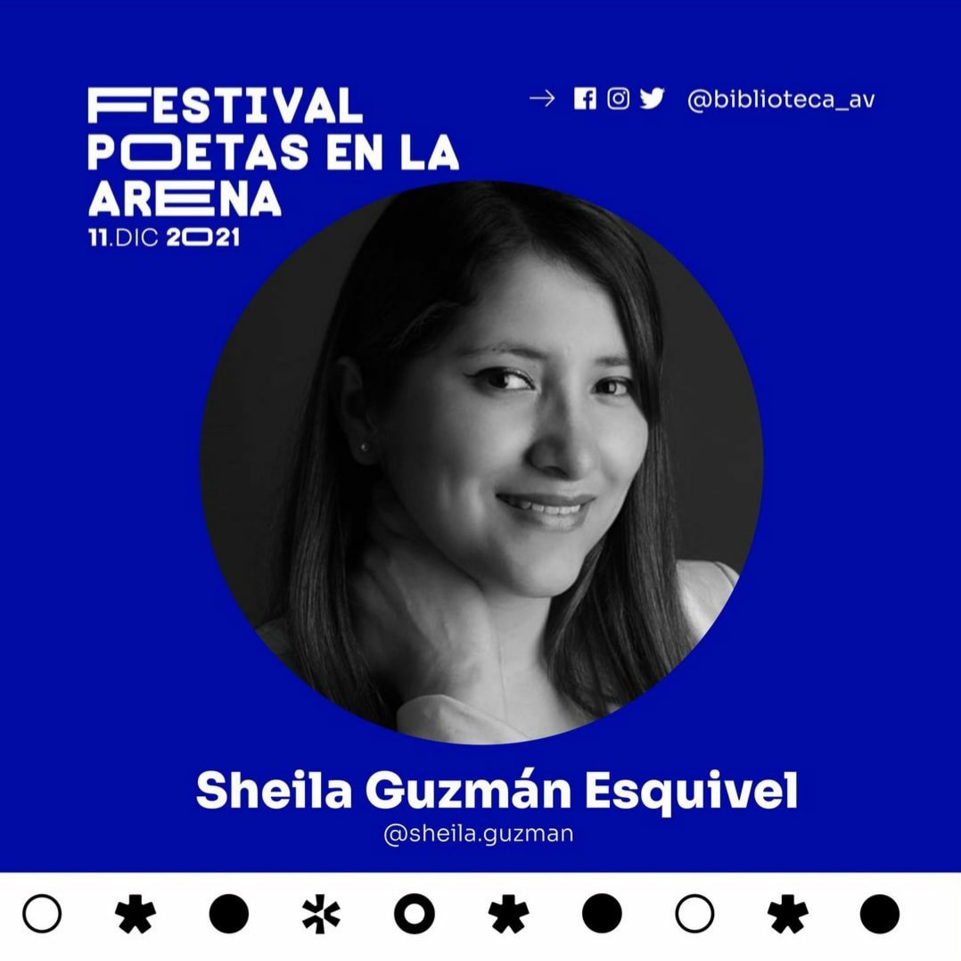 Sheilaguzman_'s tweet photo. Este sábado 11/12/2021 estaré en la ciudad del eterno sol 🌅 ciudad que me vió nacer para presentar lo último de mi poesía y audiovisuales en la @biblioteca_av

Muchas gracias al Festival Poetas en la Arena por la invitación. 
#Ica #Festival #Sol #Dunas #Poesía #Cultura https://t.co/6S1lX7rhrh