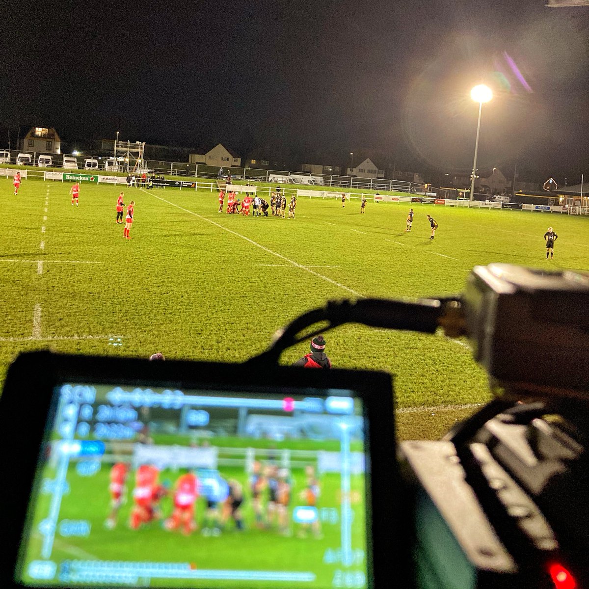 Good to see <a href="/armyrugbyunion/">Army Rugby Union</a> Mens team back in action this evening as they took on Esher. Lots of good highlights as the Reds took the victory, 71-21. 🏉📹🔴 #armyrugby #sportsvideography