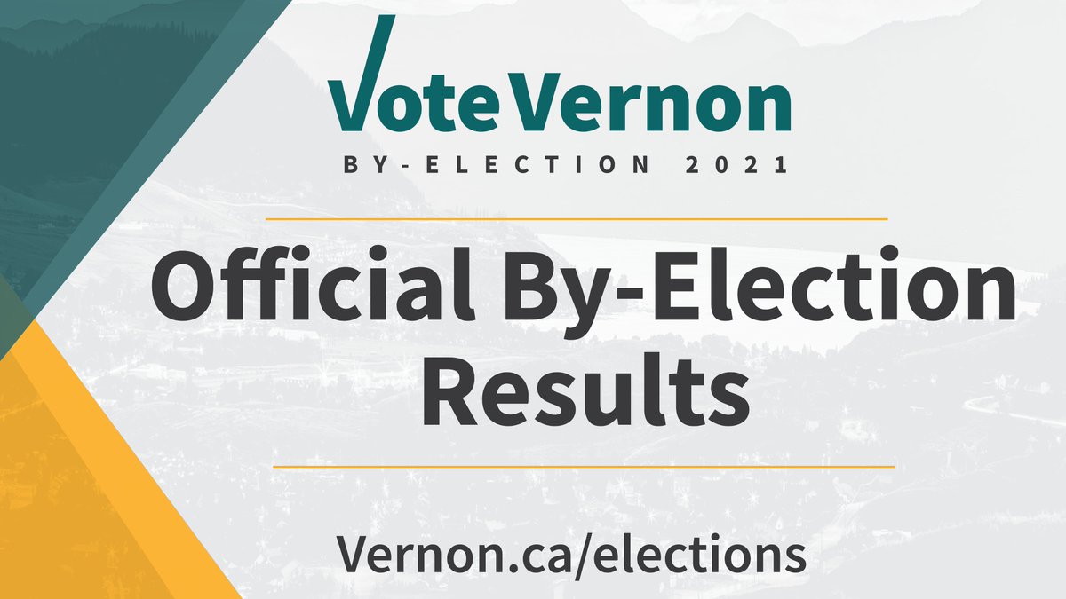 CityofVernon's tweet photo. The City of Vernon would like to congratulate Councillor Elect Teresa Durning for winning Vernonโs 2021 by-election. Results can be viewed at https://t.co/hYW3U9yQyn.
#votevernon #vernonbc https://t.co/LbTZTN9LXO