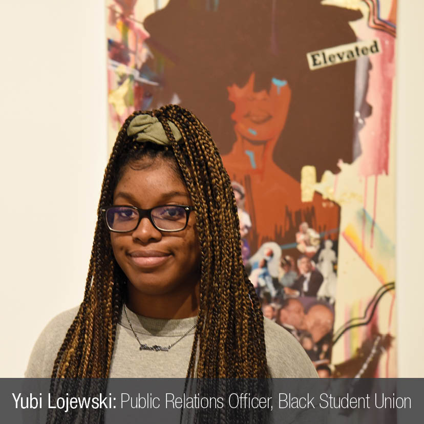 Senior Yubi Lojewski, PR officer @wsubsu, chose Maya Milton's “Black is Queen” from the "BLM Artist Grant Exhibition" as her favorite piece. Freshman Grace LaFramboise <a href="/_WSUHonors/">WSU Honors College</a> chose “Compton Nocturne” by Alison Saar.
@wsubsu @jschnitzerff <a href="/_WSUHonors/">WSU Honors College</a>