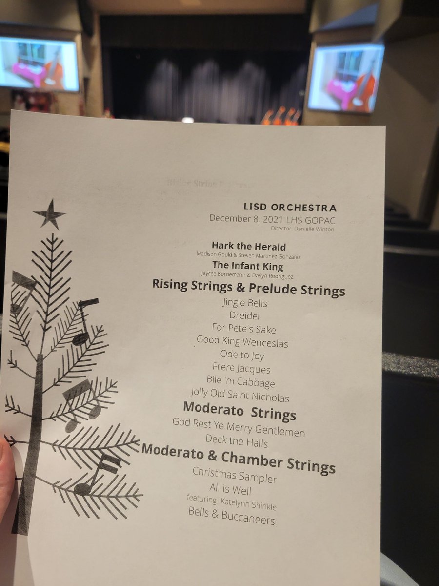 ellsworth_sci's tweet photo. Can't wait to listen to current and former orchestra students tonight! #lovemylisdfinearts #ljhproud #lovemylisd #orchestra #winterconcert https://t.co/0vs3iMhRKQ