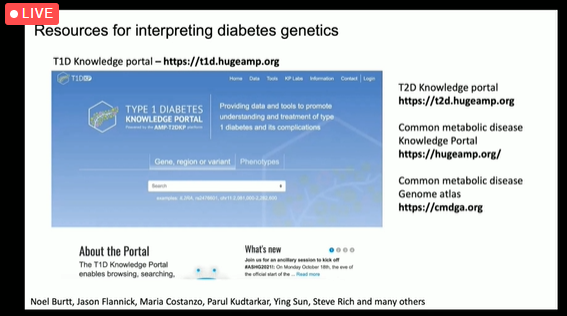 Joe Mackie (@joemackie6) on Twitter photo <a href="/kjgaulton/">Kyle Gaulton</a> joins the Autoimmunity Symposium from <a href="/UCSanDiego/">UC San Diego</a> discussing genetic (and epigenetic) risk in #T1DM. Including this open-access portal sharing such genes 🧬
<a href="/ASImmunology/">Australian and New Zealand Society for Immunology</a> #Immunology #Autoimmunity <a href="/kjgaulton/">Kyle Gaulton</a> joins the Autoimmunity Symposium from <a href="/UCSanDiego/">UC San Diego</a> discussing genetic (and epigenetic) risk in #T1DM. Including this open-access portal sharing such genes 🧬
<a href="/ASImmunology/">Australian and New Zealand Society for Immunology</a> #Immunology #Autoimmunity