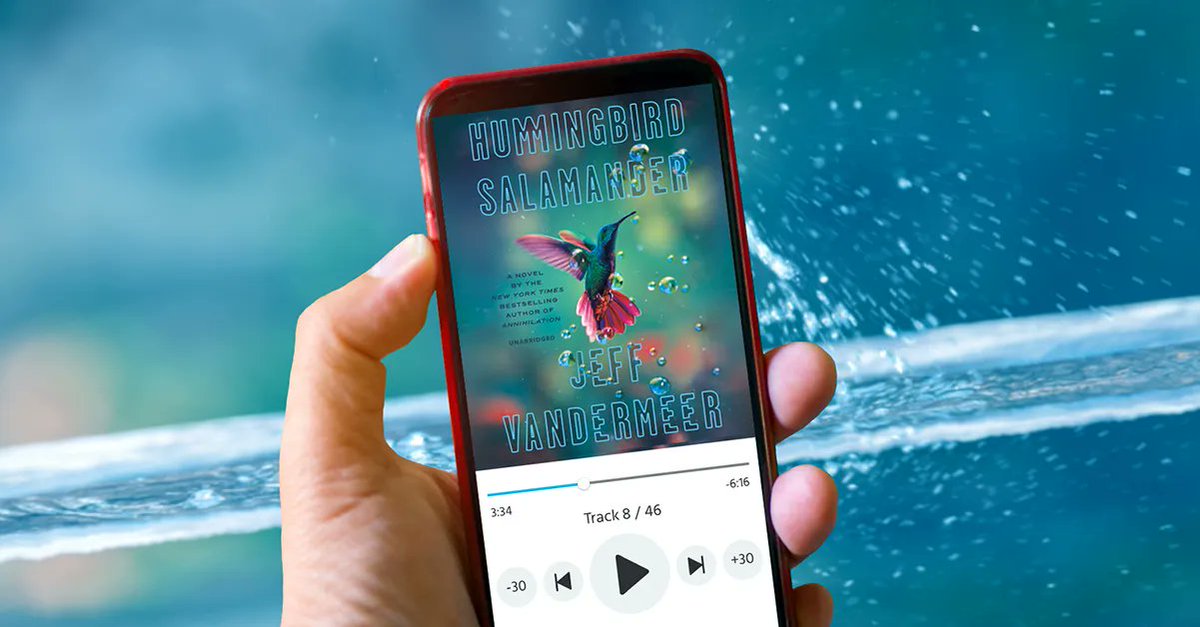 BlackstoneAudio's tweet photo. Beyond fly to see @jeffvandermeer’s #HUMMINGBIRDSALAMANDER highlighted in 4 categories for @NPR recent 2021 #BestBooksConcierge!
“VanderMeer is known for…making a sci-fi thriller something more.”
👉Read: https://t.co/ocec43TFLQ
📘Start listening: https://t.co/hzFG8fH96N https://t.co/SMXLKwXa90