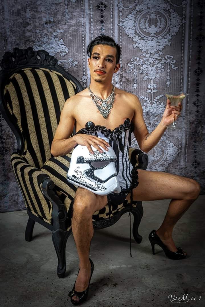 The Colorado Springs Dancing Stormtrooper Viral Sensation, and our featured performer for this weekend, Flaquito B!!! Dec 10th and 11th.  Tickets at GoldRoomLive.com
#PeaksAndPasties #TheChampagneCabaret #TheGoldRoom #ColoradoSprings #Burlesque #Boylesque #HappyHolidays