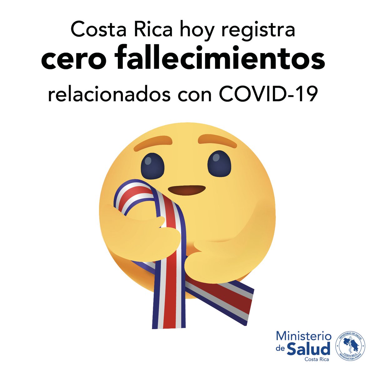 #ExcelentesNoticias Sigamos cuidándonos 🇨🇷 #COVID19