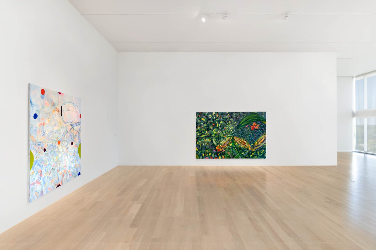 icamiami's tweet photo. #ICAonview: ICA Miami is thrilled to share the first images from one of our newest exhibitions, "Yet, Another Pathetic Fallacy" by London-based artist #JadeFadojutimi, currently on view in our third-floor Special Exhibition Galleries. https://t.co/ZY3F6GWuIa