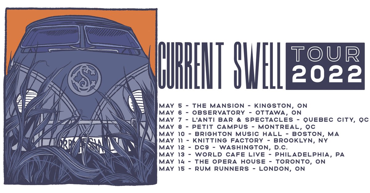 currentswell (@currentswell) on Twitter photo Tickets for our North American tour are on sale now. After so long without touring we're stoked to get back on the road and see everyone again! Grab your tickets at currentswell.com/shows. 📸: Colin Smith Takes Pics Tickets for our North American tour are on sale now. After so long without touring we're stoked to get back on the road and see everyone again! Grab your tickets at currentswell.com/shows. 📸: Colin Smith Takes Pics